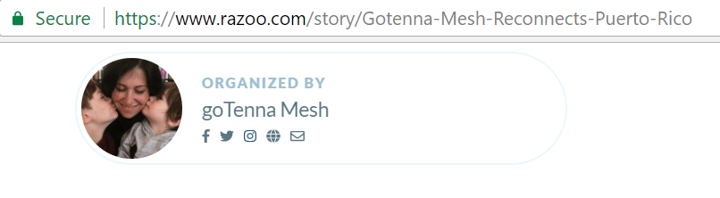 gotenna social media